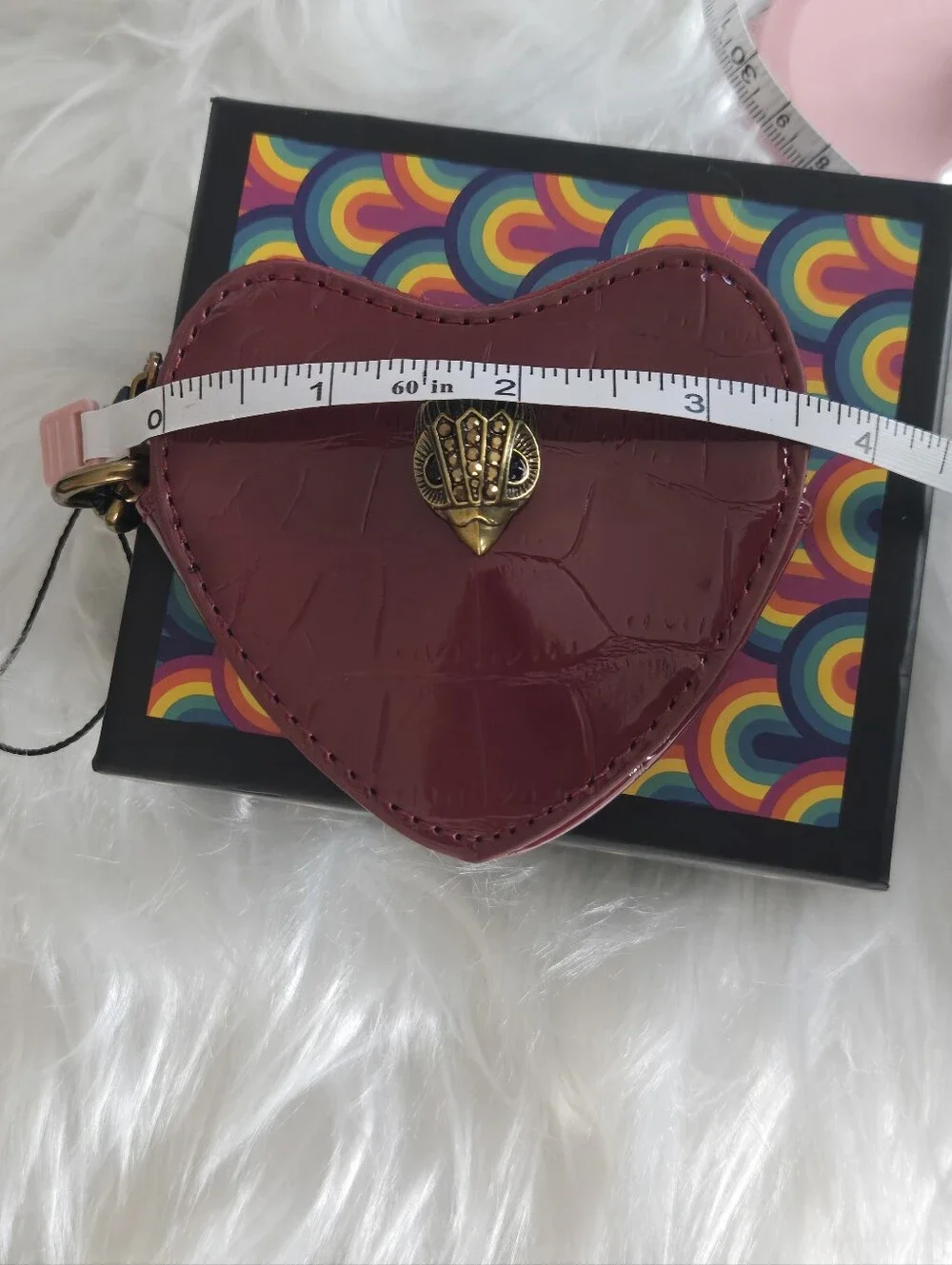 KURT GEIGER Heart-Shaped Charm